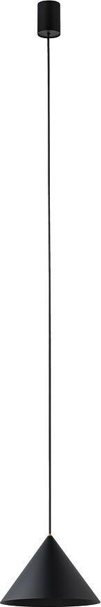 Llambë varëse Nowodvorski Zenith S, kapak metalik, 20.5 cm, e zezë