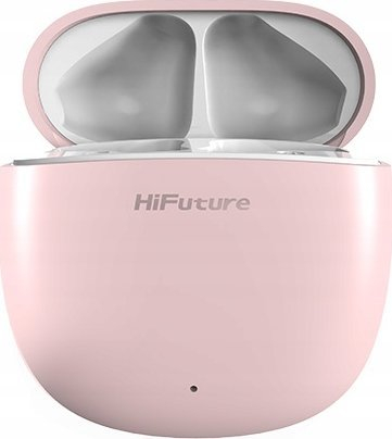 Kufje True Wireless HiFuture Colourbuds2, Bluetooth 5.1, bateri 15 orë, rozë