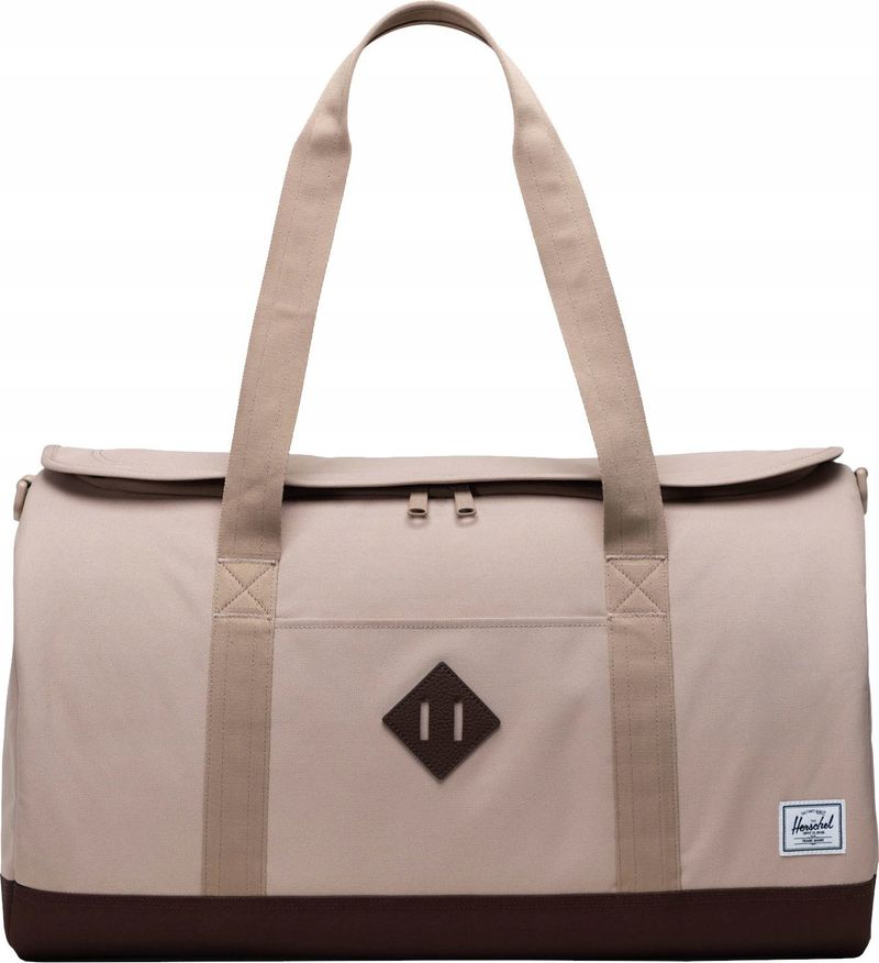 Çantë duffel Herschel Heritage, 600D EcoSystem, Light Taupe Chicory Coffee