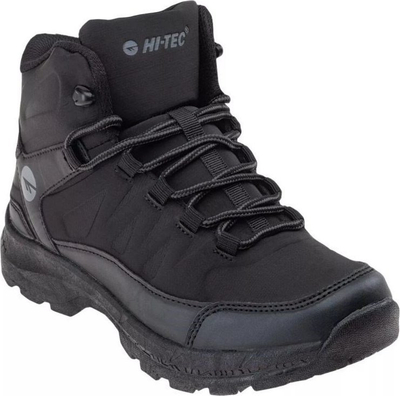 Çizme trekking Hi-Tec Selven Mid Teen, për të rinj, të zeza