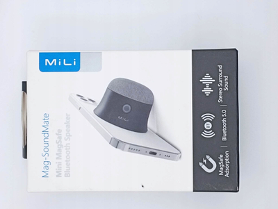 Блутут звучник Ultron Mag Soundmate, пренослив магнетен, бел