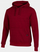 Bluzë me kapuç Joma Montana M, sportive, ngjyrë burgundy