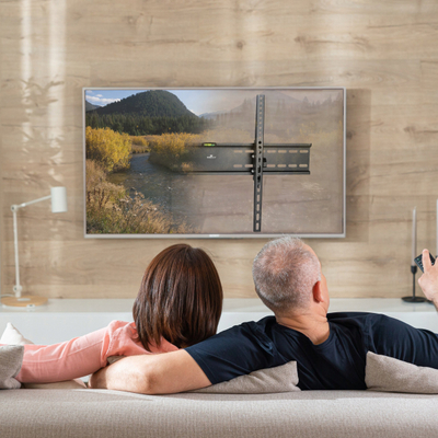 Mbajtëse muri TV Montana King Mount KG-1033, 32-85\", VESA 600x400, 55 kg, e zezë