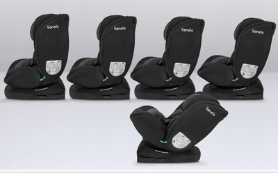 Автоседиште Lionelo Bastiaan I-size, Isofix, црно