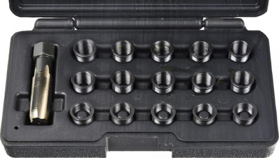 Set riparimi për fije qirinjsh GEKO, 16 copë, M14 x 1.25