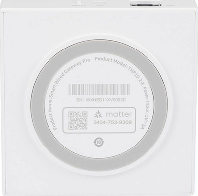 Qendër e zgjuar NEO NAS-ZW06WM, ZigBee Matter Tuya, LAN, e bardhë