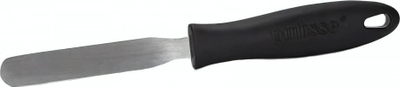 Thikë dekorimi Patisse Icing Knife, 11 cm, çelik inox, argjendtë e zezë
