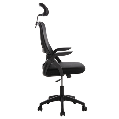 Karrige zyre BLAZER HM1205.01, rrjetë mesh, gas-lift, e zezë