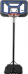 Stativ basketbolli Lifetime LOGAN 90819, tabelë 44", lartësi e rregullueshme, i zi