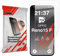 Mbrojtës ekrani GrizzGlass CeramicFilm për Oppo Reno15 F, qelq keramik, transparencë e lartë, transparent