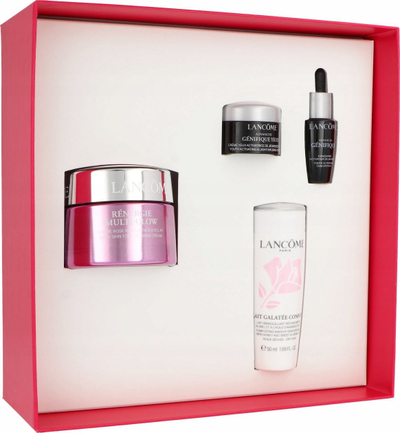 Set kujdesi fytyre Lancôme Rénergie Multi-Glow, krem dite 50 ml, serum edhe qumësht pastrues
