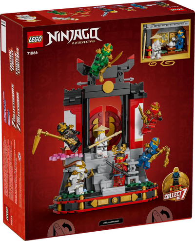 Set LEGO NINJAGO 71866 Ninja Character Display, 14+