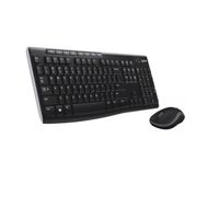 Set tastierë dhe maus Logitech MK270, i zi