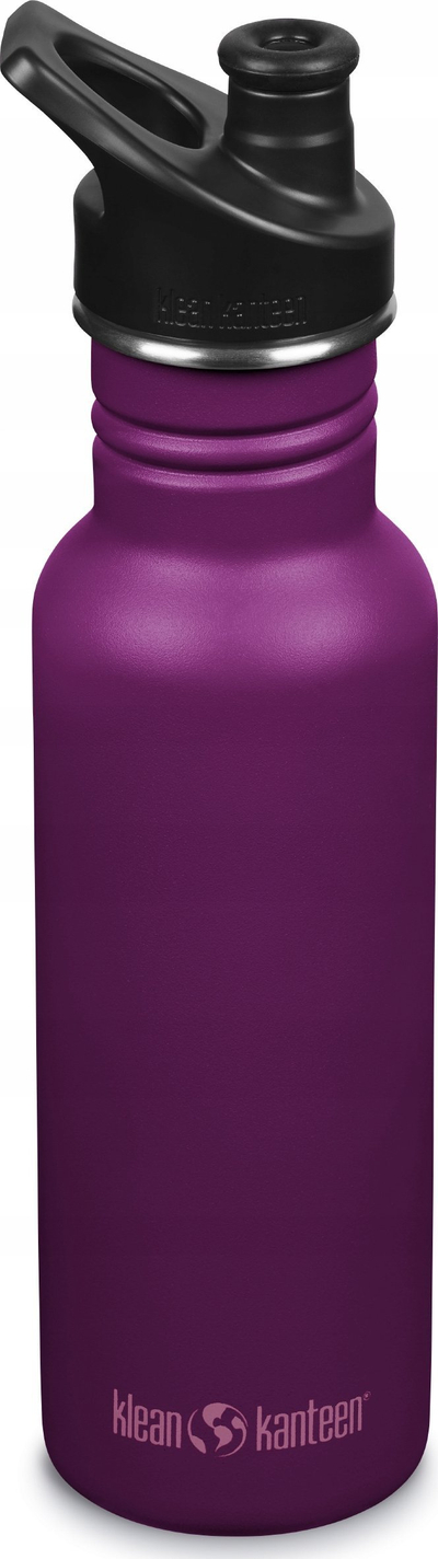 Shishe uji Klean Kanteen Classic Narrow, 18oz, kapak sport, lejla