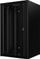 Kabinet rack muri Lanview RWM20U56BL, 20U, me derë xhami, i zi