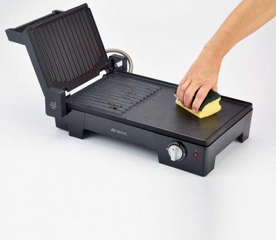 Grill elektrik Ariete 1916, 2400W, 3 në 1, i zi