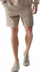 Shorce sportivë meshkujsh 4F 4FWSS24TSHOM342, Regular Fit, me brez elastik, bezhë