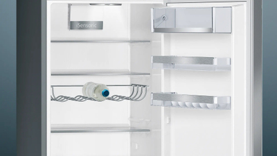 Frigorifer kombinim Siemens KG39E8IBA, 343L, 201cm, inox argjendtë
