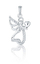 Stoli për qafore JVD Angel SVLP1141X61BI00, e argjendtë