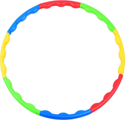 Rreth hula hoop Jokomisiada, për fëmijë, 60cm, 8 pjesë, shumëngjyrësh