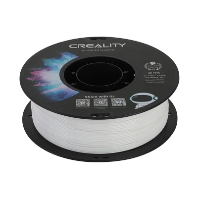 Filament 3D Creality CR PETG, 1.75mm, 1kg, i bardhë
