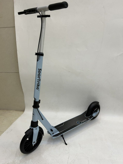 Trotinet i madh SPORTRIKE, me frena disk, amortizator, rrota 200mm, mban deri 100kg