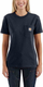 Bluzë Carhartt Workwear Pocket, për femra, madhësia S, blu e errët