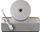 Gramafon Lenco LS Series Lsa 071, riprodhim vinyl, argjend edhe dru