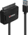 Adaptor USB në SATA Lindy USB 3.0, me furnizim energjie, i zi