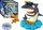Lojë familjare Diabolo me bateri Shark and Pirate Gold, lojë shkathtësie, për kalamaj 4+
