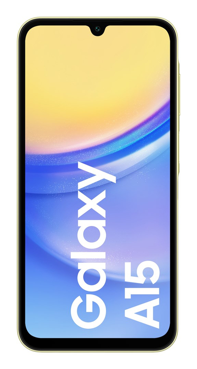 Telefoni Samsung Galaxy A15, 128GB, 4GB RAM, ngjyrë e verdhë