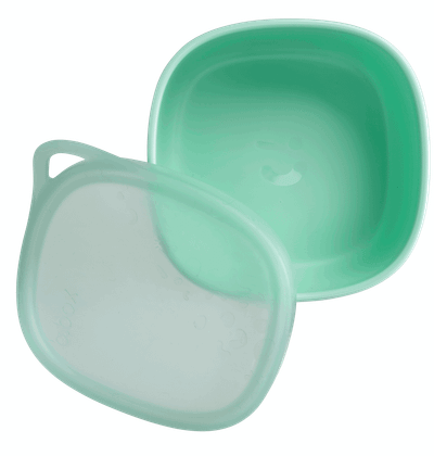 Enë ushqimi b.box Snack Container, silikon, pa BPA, mentol