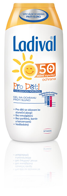 Xhel mbrojtës ndaj diellit Ladival SPF 50+, 200 ml