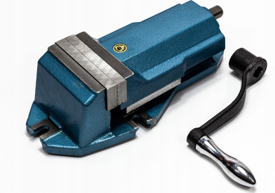 Mengene makinerike Bison Bial 6512 200, profesionale, prej gize, gri