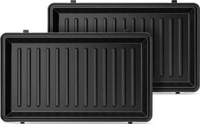 Toster sanduiçësh Philips HD2350/80, 3 në 1, pllaka të ndërrojshme, i zi