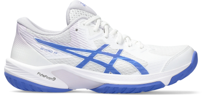 Патики ASICS BEYOND FF за жени, за сала, бели со сина боја