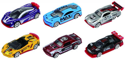 Makina lodër die cast Deluxe Cars 1/64, metal dhe plastikë, shumëngjyrëshe