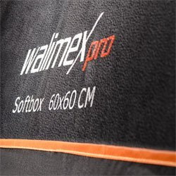Softbox studio Walimex Pro Orange Line 60x60 cm, katror, i zi