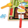 Puzzle 3D druri Bino Grill, 29.5 x 29.5 x 2 cm, shumëngjyrësh