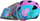 Helmet biçiklete Peppa Pig për kalamaj, madhësia S 52-56 cm, rozë me blu