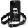 Këllëf telefoni Karl Lagerfeld KLHCP15SSCBSKNK, për iPhone 15 6.1", silikon i fortë, i zi