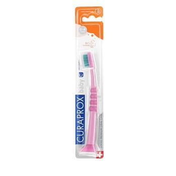 Brushë e dhëmbëve Curaprox baby 0-4, rozë