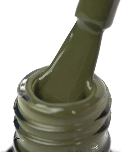 Llak xheli për thonj Ocho Nails Hybrid Green 710, 5g, jeshile oli