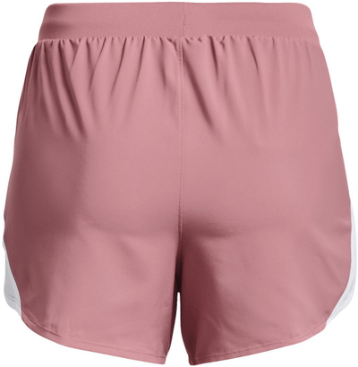Pantallona të shkurtra vrapimi Under Armour Fly By 2.0 Women, rrip elastik, frymëmarrje e mirë, rozë antike
