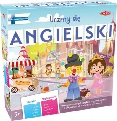 Lojë edukative Tactic “Uçmë si Anglisht”, mësim anglishteje, për kalamaj 5+, shumëngjyrëshe