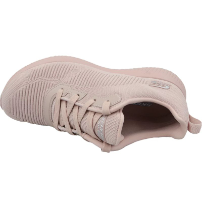 Atlete Skechers Bobs Squad W 32504, tekstil që merr frymë, rozë