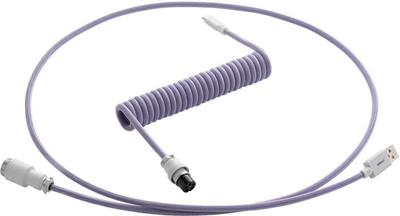 Kabllo spirale CableMod Pro, USB-C/USB-A, 1.5m, vjollcë