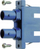 Konektor fibër optike Telegärtner 100007264, FO, 1 copë, blu
