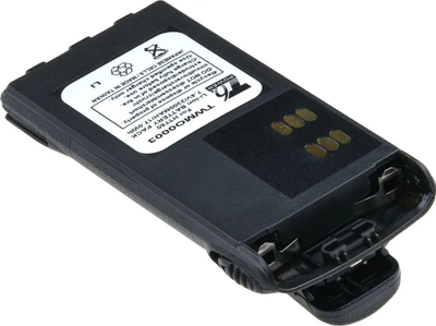 Bateri radio T6 Power TWM00003, Li-Ion 2300mAh, për Motorola GP320 GP340 GP360 GP380, e zezë