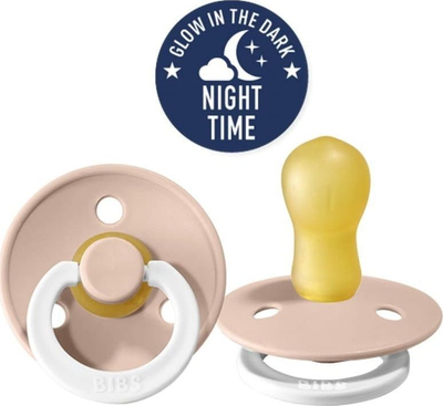 Qetësuese BIBS Night 300256, 18+ muaj, L, blush